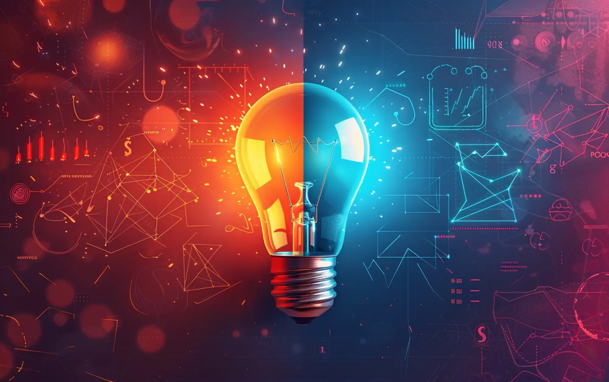 Illustration representing ideas and creativity.