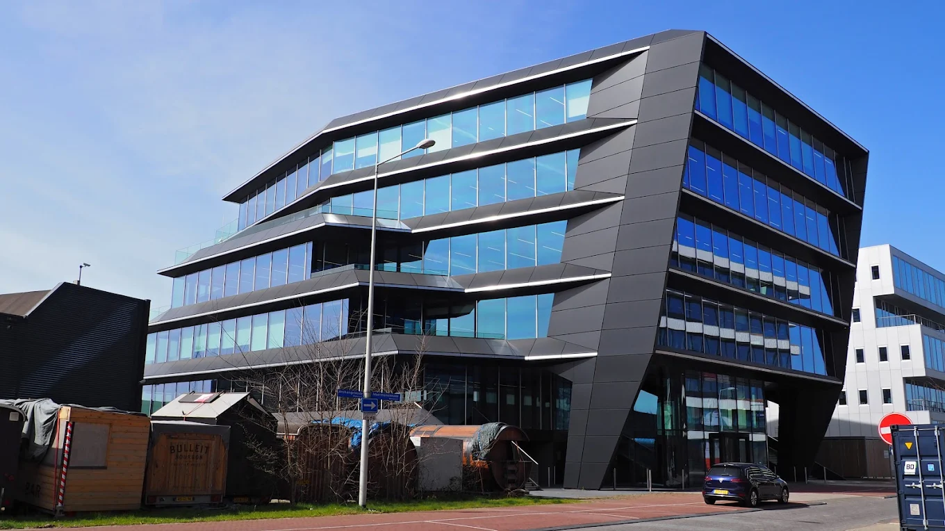 The Flow Houthavens Amsterdam venue exterior.